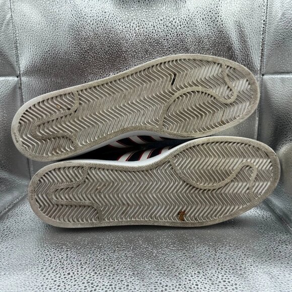 Size 13 Adidas Superstar Perforated Multicolor Mens Low Top Sneaker Shoes C76022 - Picture 8 of 9